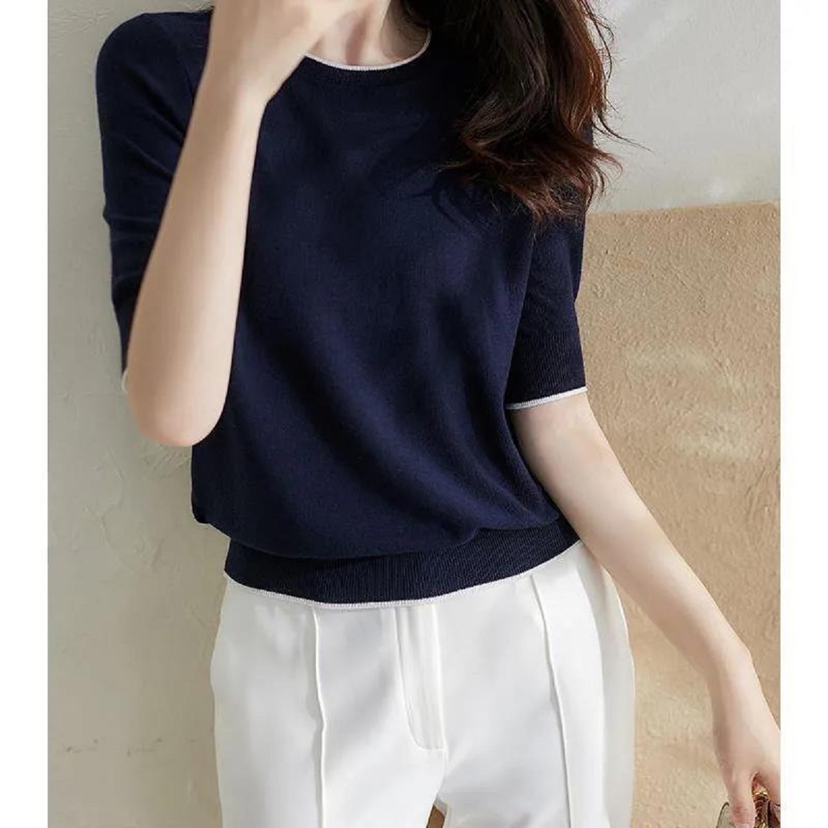 Women Sweater Summer Spring Ko - Summer Jumper Clothing recension och pris
