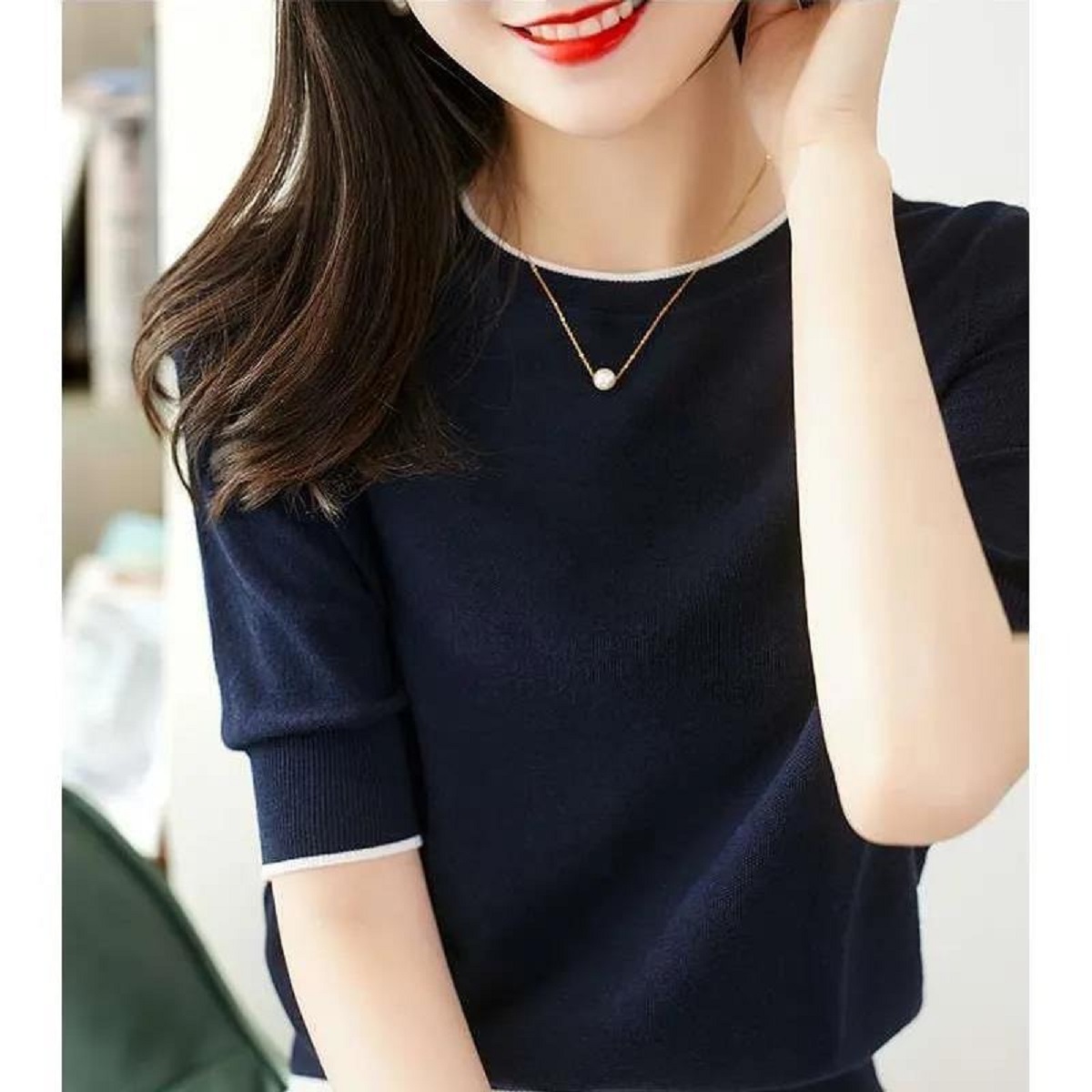 Women Sweater Summer Spring Ko - Summer Jumper Clothing recension och pris