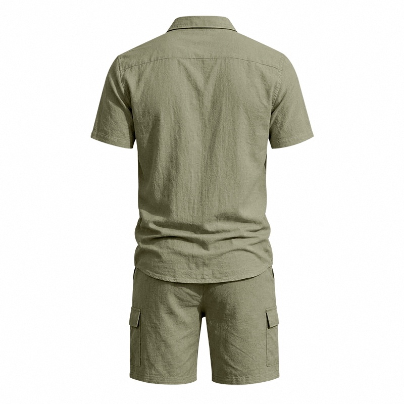 Men Summer American Linen Two  - Summer Clothing Line recension och pris