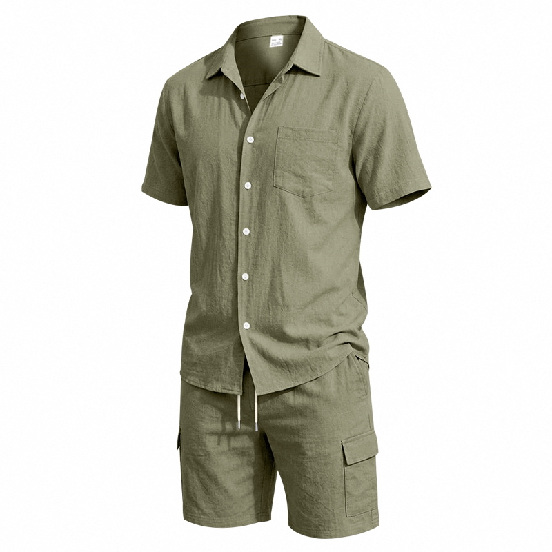 Men Summer American Linen Two  - Summer Clothing Line recension och pris