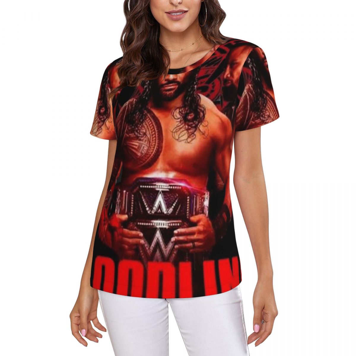 Wrestler Roman Reigns Wrestlin - Summer Reign Clothing recension och pris