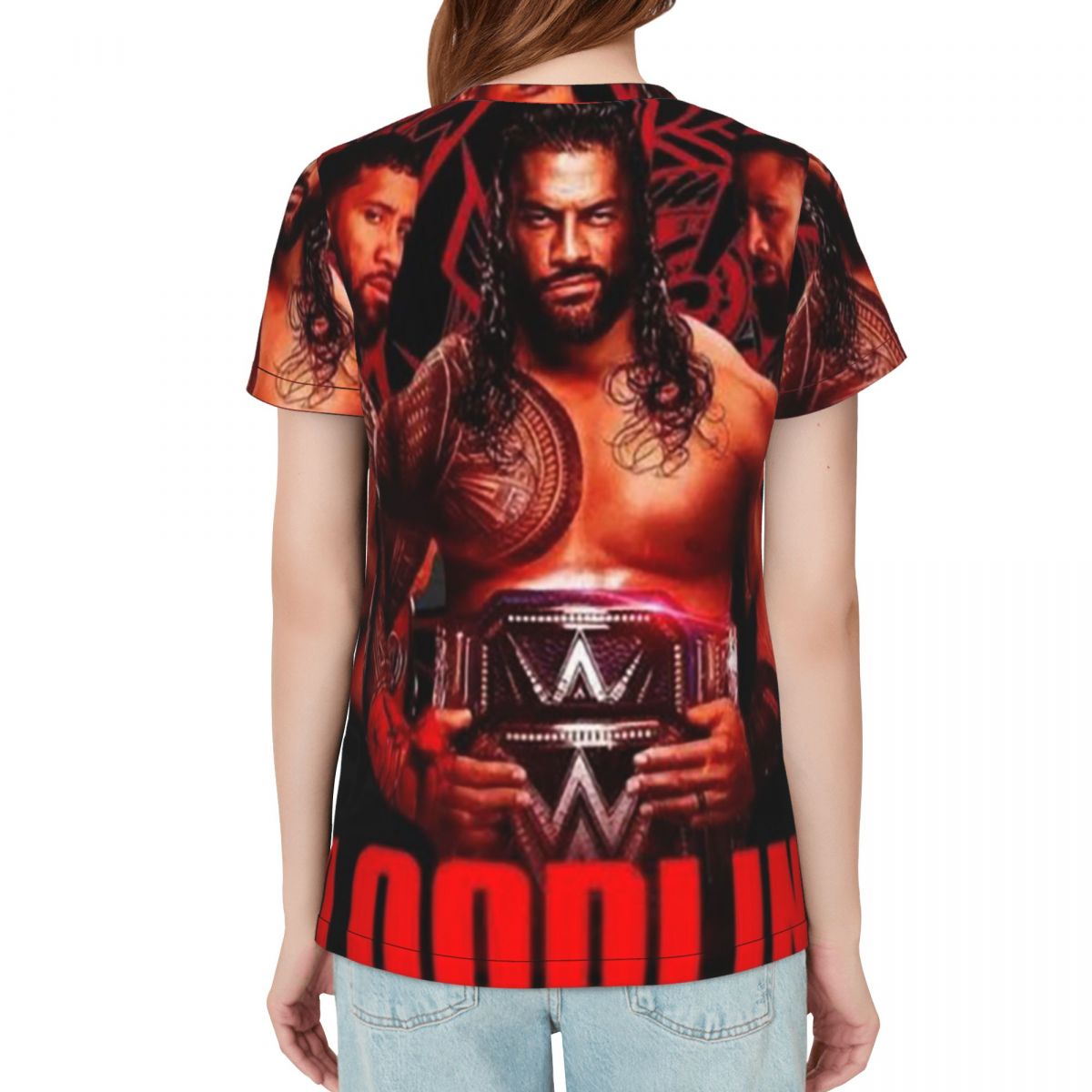 Wrestler Roman Reigns Wrestlin - Summer Reign Clothing recension och pris